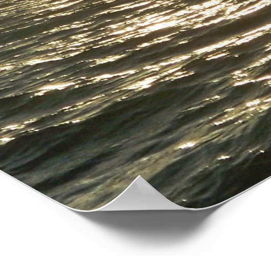 Cyprian Sunset Poster (Ecke)