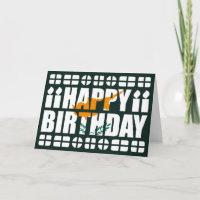 Cyprus Flag Birthday Card