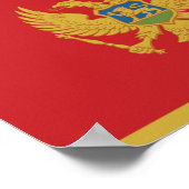 Cyprus Flag Poster (Ecke)