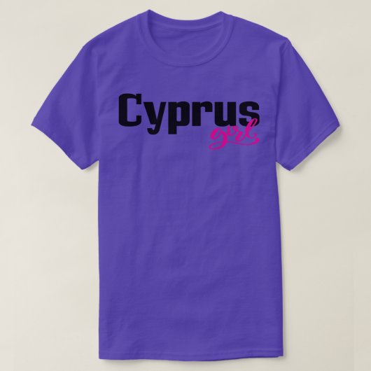 Cyprus Girl T-Shirt (Design vorne)