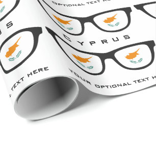 Cyprus Shades Custom Text & Color Geschenkpackung Geschenkpapier