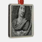 Cyrano De Bergerac Ornament Aus Metall (Rechts)