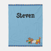 Cyril das Eichhörnchen auf Ferien Fleecedecke (Vorderseite)