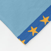 Cyril das Eichhörnchen auf Ferien Fleecedecke (Ecke)