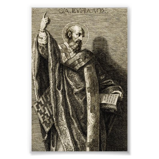 Cyril de Jerusalem, Professor Fotodruck (Vorne)