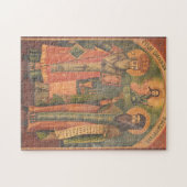 Cyril und Methodius Orthodox Christliches Symbol Puzzle (Horizontal)