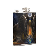 Cyritous, der Tempel des Orbs von Karinos Flask Flachmann (Rechts)