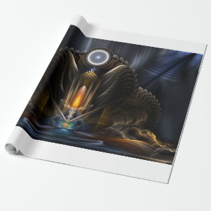 Cyritous, Temple Orb Karinos Wrapping Paper Geschenkpapier