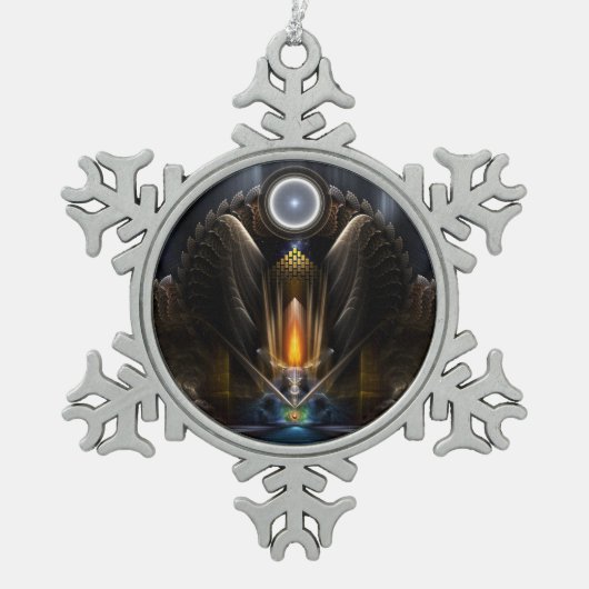 Cyritous, Temple Orb of Karinos Snowflake Ornament (Vorderseite)