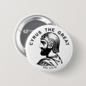 Cyrus der großes kourosh bozorg runde Knopf Button (Vorne & Hinten)
