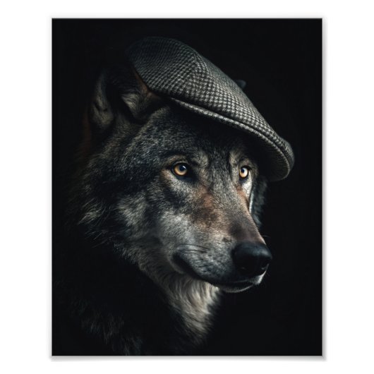Cyrus "Der Vollstrecker" Grey - Wolf Fotodruck (Vorne)