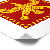 Cyrus die große Standardflagge Poster (Ecke)