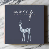 Cystal Reindeer Frohes Weihnachten