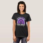 Cystic Fibrosis Awareness Tee We Wear Purple CF Ra (Vorne ganz)
