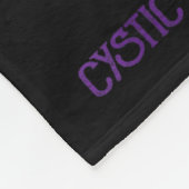 Cystic Fibrosis Krieger US-Flagge Fleecedecke (Ecke)