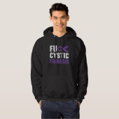 Cystic Fibrosis Warrior Cystic Fibrosis Awareness Hoodie (Vorne ganz)