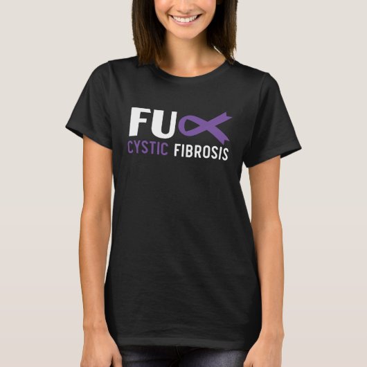 Cystic Fibrosis Warrior Cystic Fibrosis Awareness T-Shirt (Vorderseite)