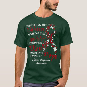 Cystic Hygroma Bewusstsein Unterstützt Die Kämpfer T-Shirt