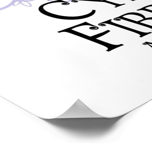 Cystische Fibrose Poster (Ecke)