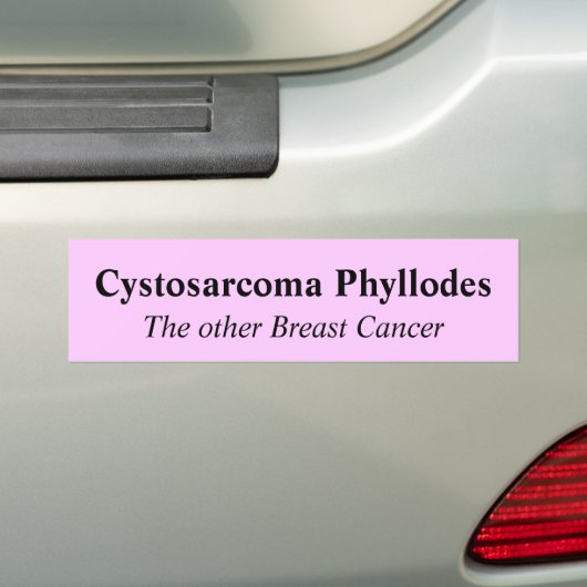 Cystosarcoma Phyllodes, der andere Brustkrebs Autoaufkleber (Auf Auto)