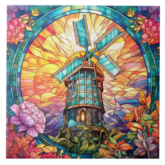 Cyte-Imitate-Windmühle Fliese (Vorderseite)