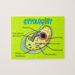 Cytologist-menschliche Zellen-Puzzlespiel Puzzle