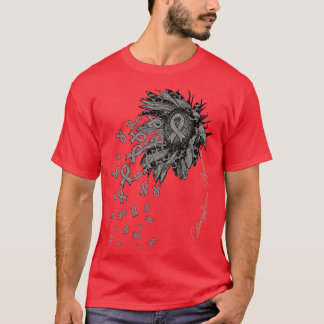 CytomegaloAwareness Sonnenblumen Band-Blume fallen T-Shirt