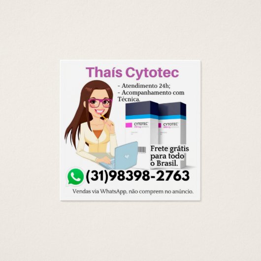 Cytotec Misoprostol compra segura (Vorderseite)
