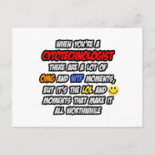 Cytotechnologist .. OMG WTF LOL Postkarte (Vorderseite)