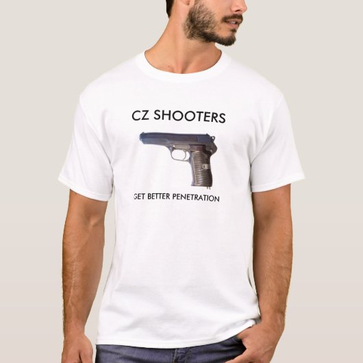 CZ52, CZ-TIREUR, ERHALTEN BESSERES DURCHDRINGEN T-Shirt (Vorderseite)