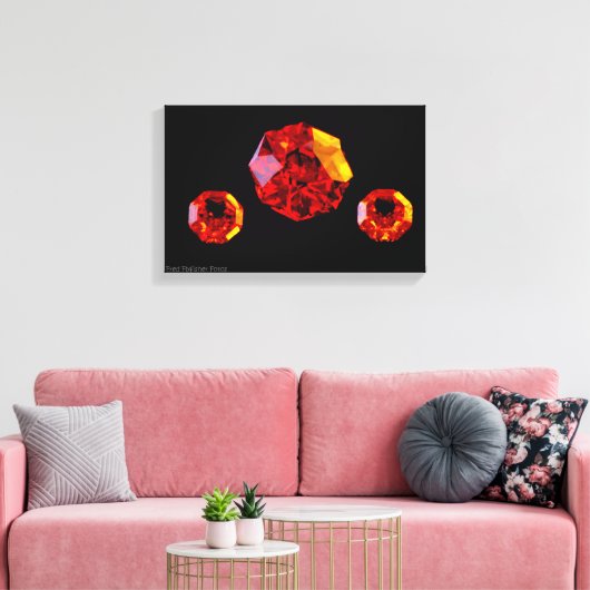 CZ Pinwheel Leinwanddruck (Insitu (Wohnzimmer))