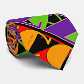 CZ Random Letters Krawatte (Gerollt)