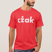 CZAK Polnischer Nachname Tshirt (Vorderseite)