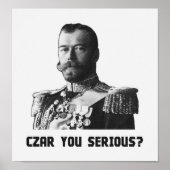 Czar Nicholas II - Zar Sie ernst? Poster (Vorne)