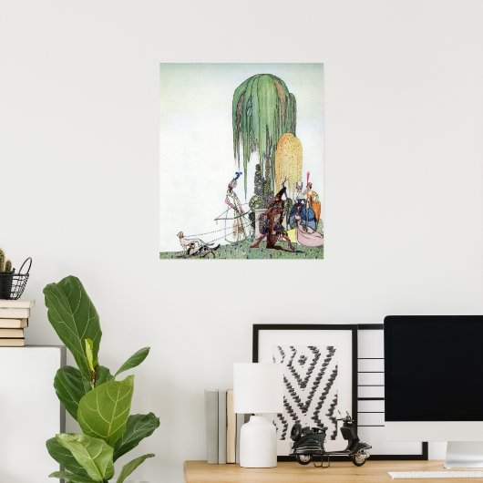 Czarinas Bogenschießen von Kay Nielsen Poster (Heimbüro)