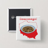 Czarnina Smacznego Polnische Karte Button (Vorne & Hinten)