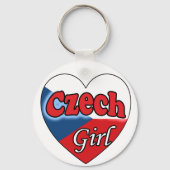 Czech Girl Schlüsselanhänger (Vorderseite)