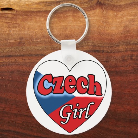 Czech Girl Schlüsselanhänger (Vorderseite)