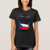Czech Republic Czech Flag My Wife Is Czech Nothing T-Shirt (Vorderseite)