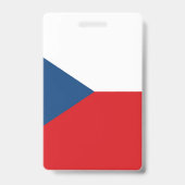 Czech Republic Flag Ausweis (Rückseite)