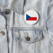 Czech Republic Flag Button (Beispiel)