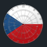 Czech Republic Flag Dartscheibe<br><div class="desc">Czech Republic Flag</div>
