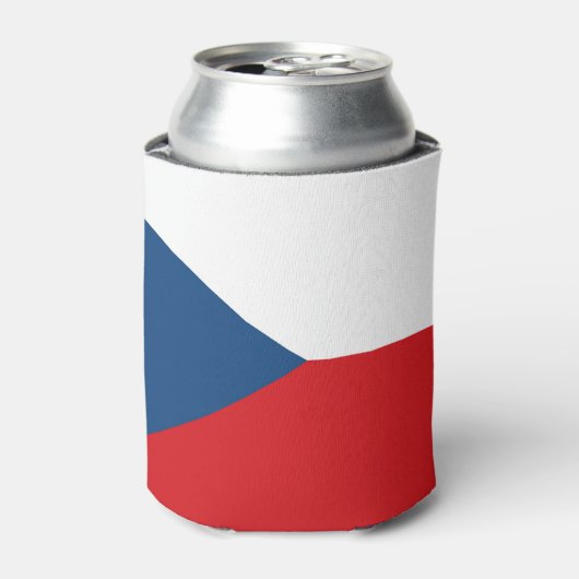 Czech Republic Flag Dosenkühler (Kanne Vorderseite)