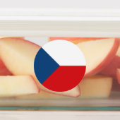 Czech Republic Flag Etiketten (Befestigt)
