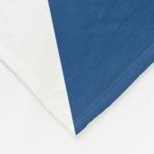 Czech Republic Flag Fleecedecke (Ecke)