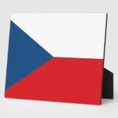 Czech Republic Flag Fotoplatte (Seite)