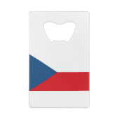 Czech Republic Flag Geldbeutel Flaschenöffner (Rückseite)
