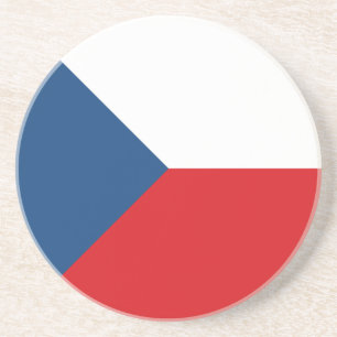 Czech Republic Flag Getränkeuntersetzer