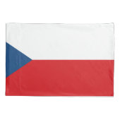Czech Republic Flag Kissenbezug (Rückseite)