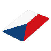 Czech Republic Flag Magnet (Linke Seite)